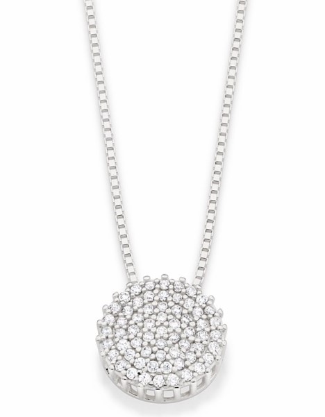 Conjunto Pavê maior em Prata 925