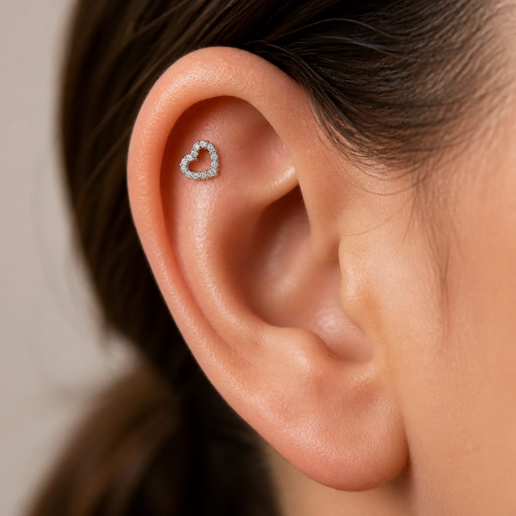 PIERCING CORAÇÃO