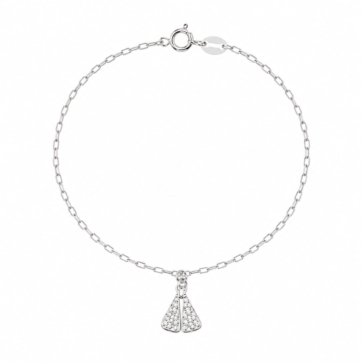 Pulseira Nossa Senhora Aparecida em Prata 925