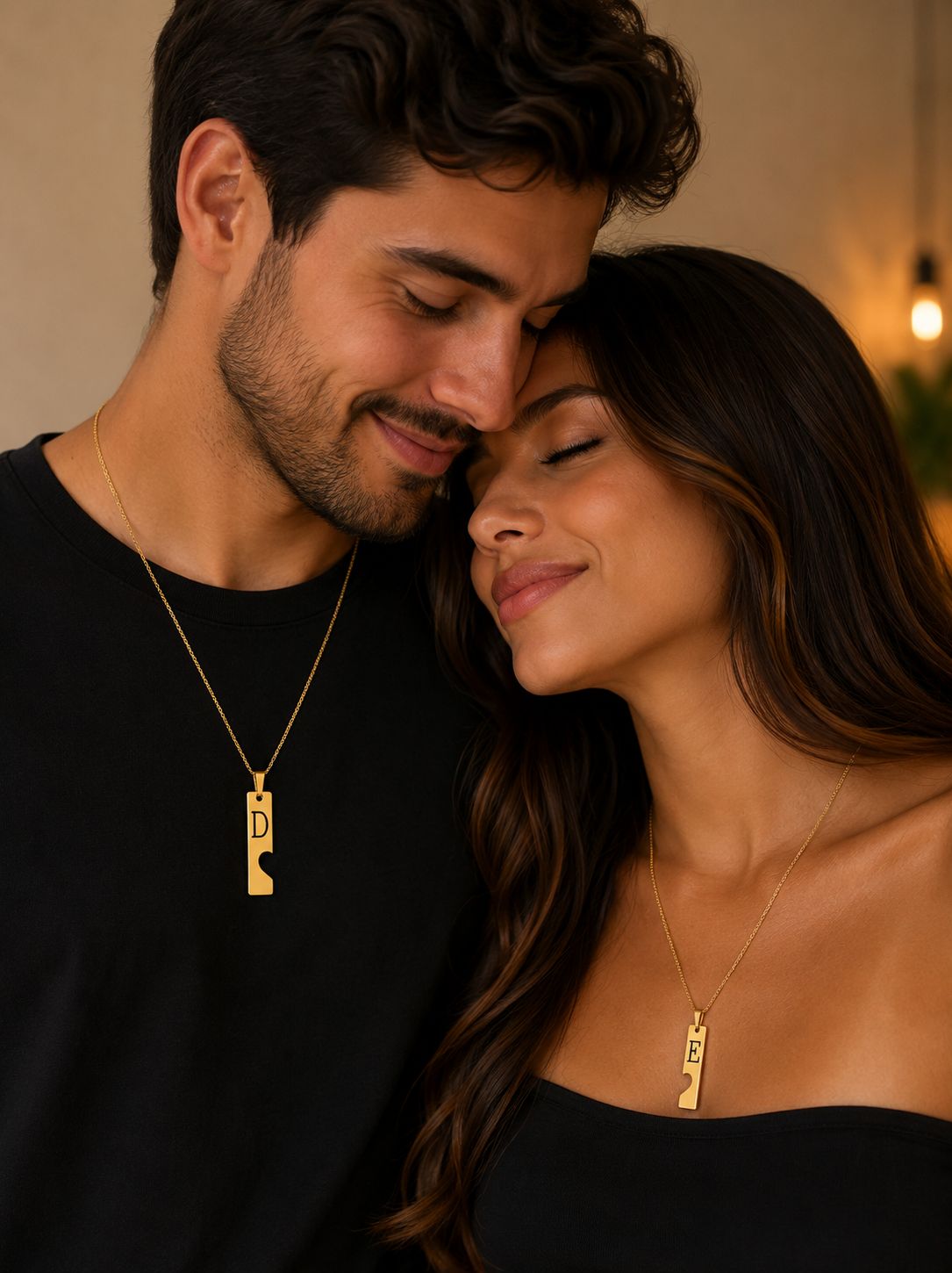 Colar Personalizado com Letras.