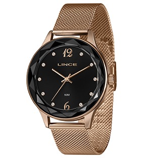Relógio Feminino Lince Midnight Diamond.