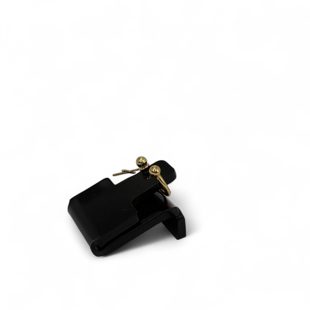 PIERCING FAKE ARGOLA CRUZ PENDURADA- BANHADO A OURO 18K