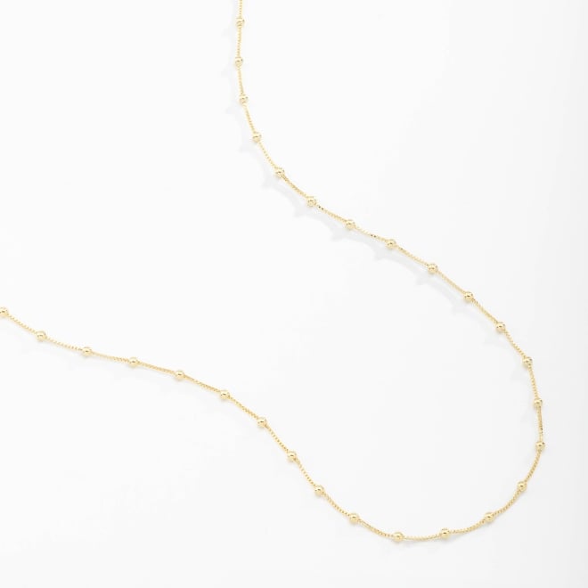 COLAR PAI NOSSO OVAL CORRENTE BOLINHAS