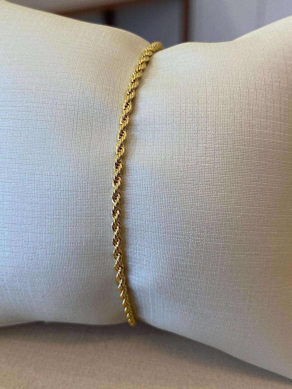 PULSEIRA CORDÃO BAIANO DELICADA 2MM
