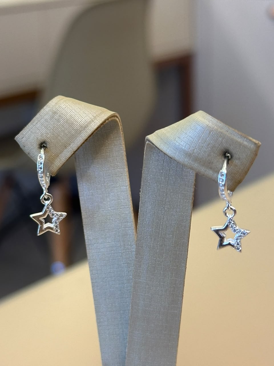 ARGOLA PRATA ESTRELA
