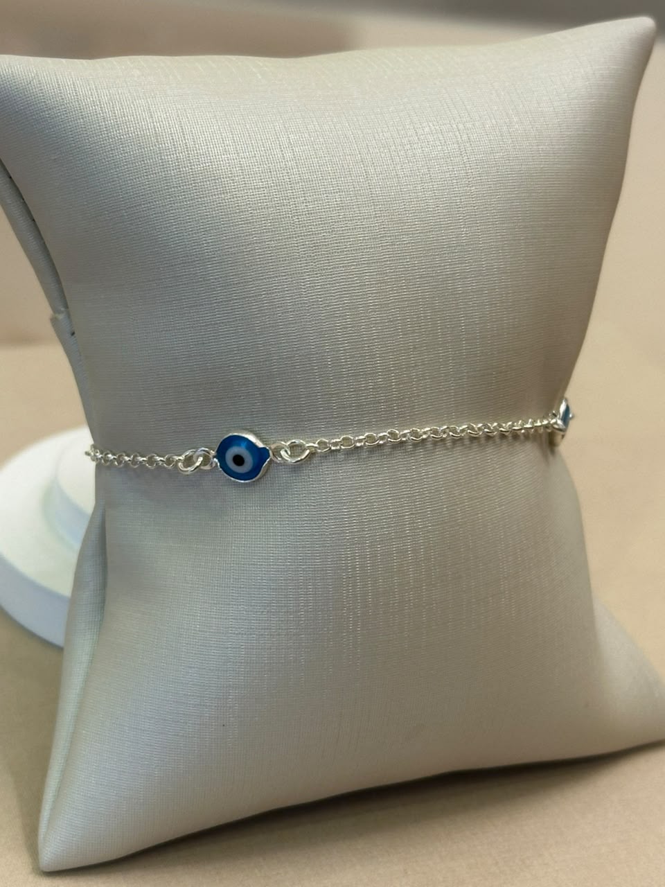 PULSEIRA PRATA OLHO GREGO
