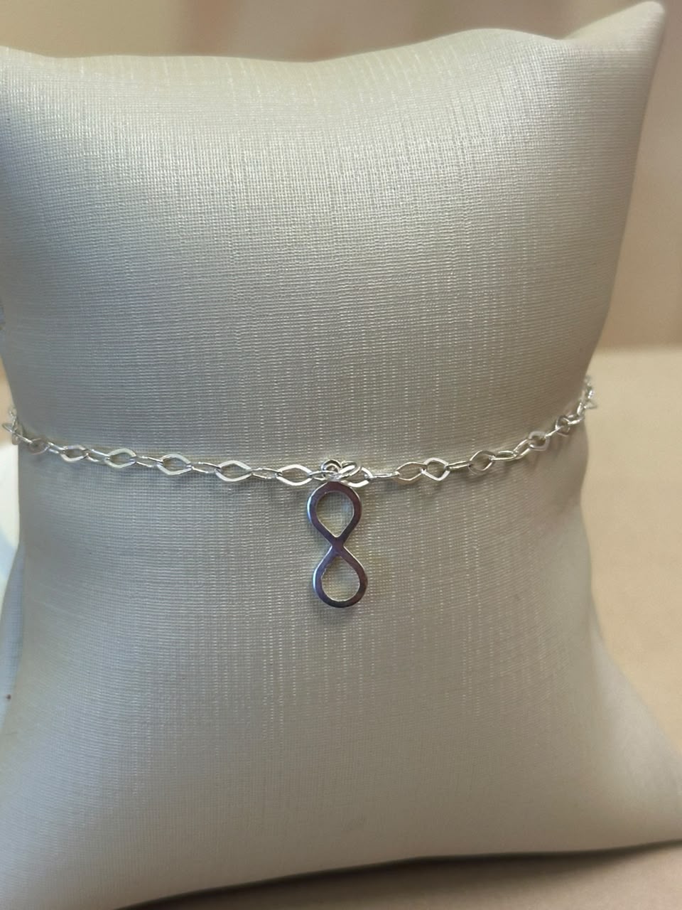 PULSEIRA PRATA PINGENTE INFINITO