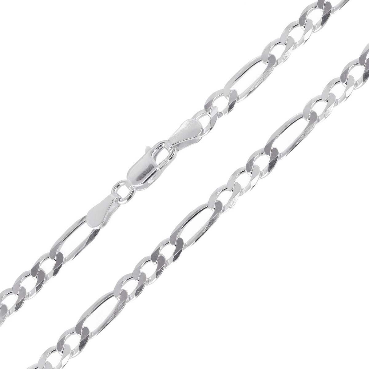 PULSEIRA P925 MASCULINA GRUMET 3X1 FINA FIO 2,1MM