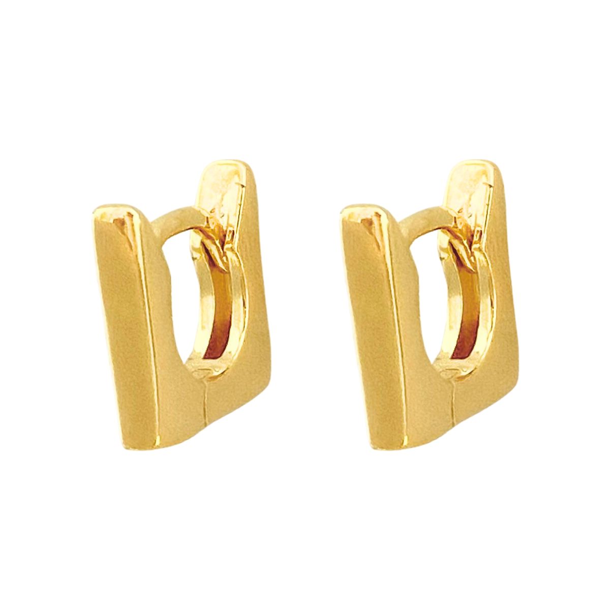 ARGOLA CLICK QUADRADA LISA 9,7MM