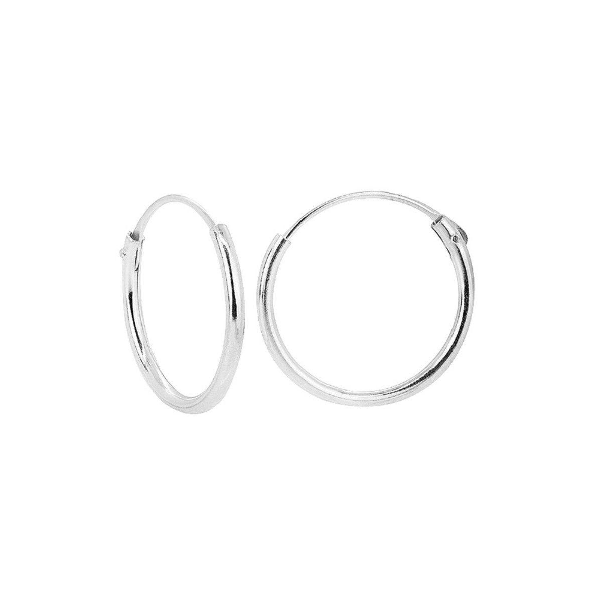 ARGOLA P925 PEQUENA REDONDA LISA 1,4X1,4MM