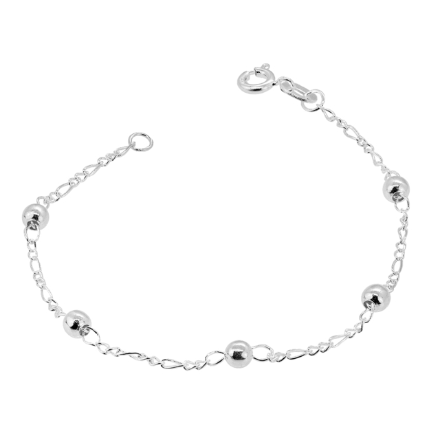 PULSEIRA P925 INFANTIL BOLINHA 3,5MM 14,5CM