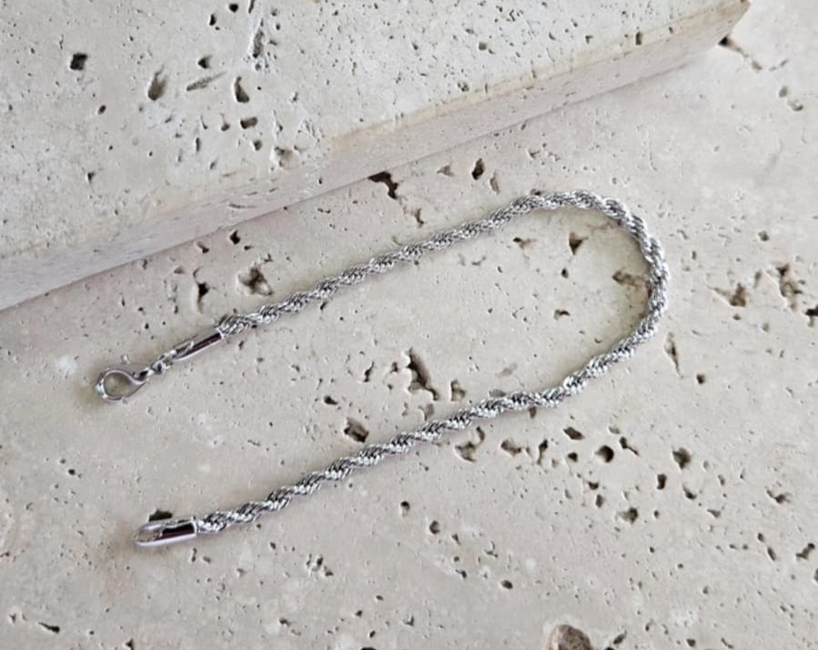 Pulseira Cordão Baiano 14cm (Infantil/Pulso Fino)