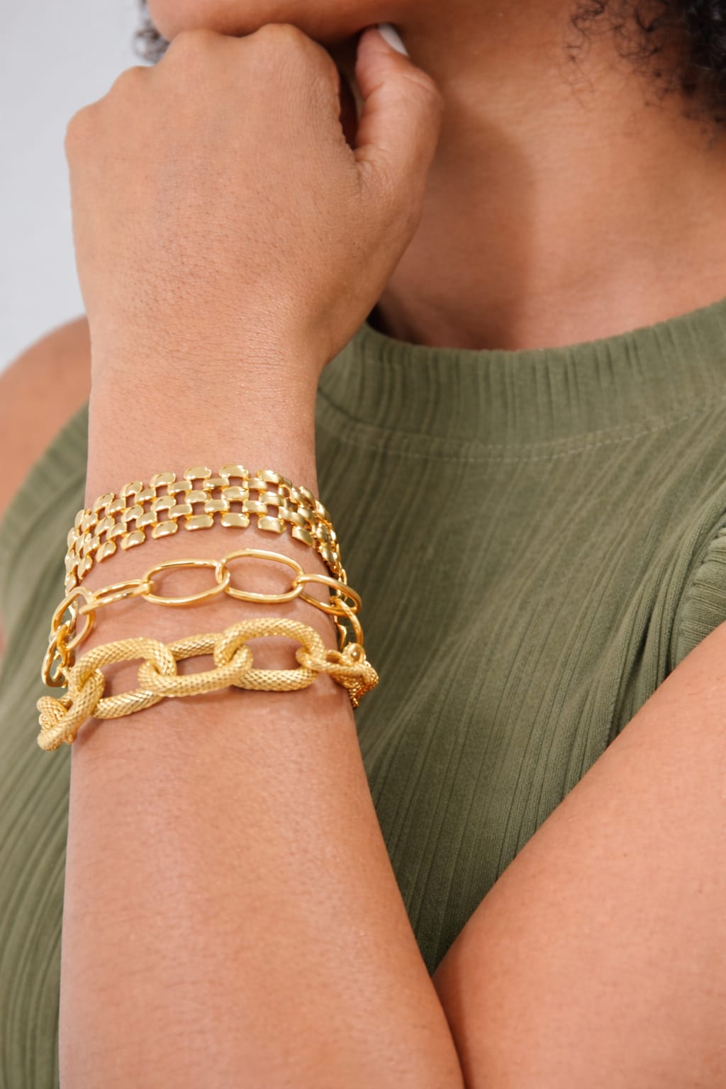 Pulseira Malha Corrente