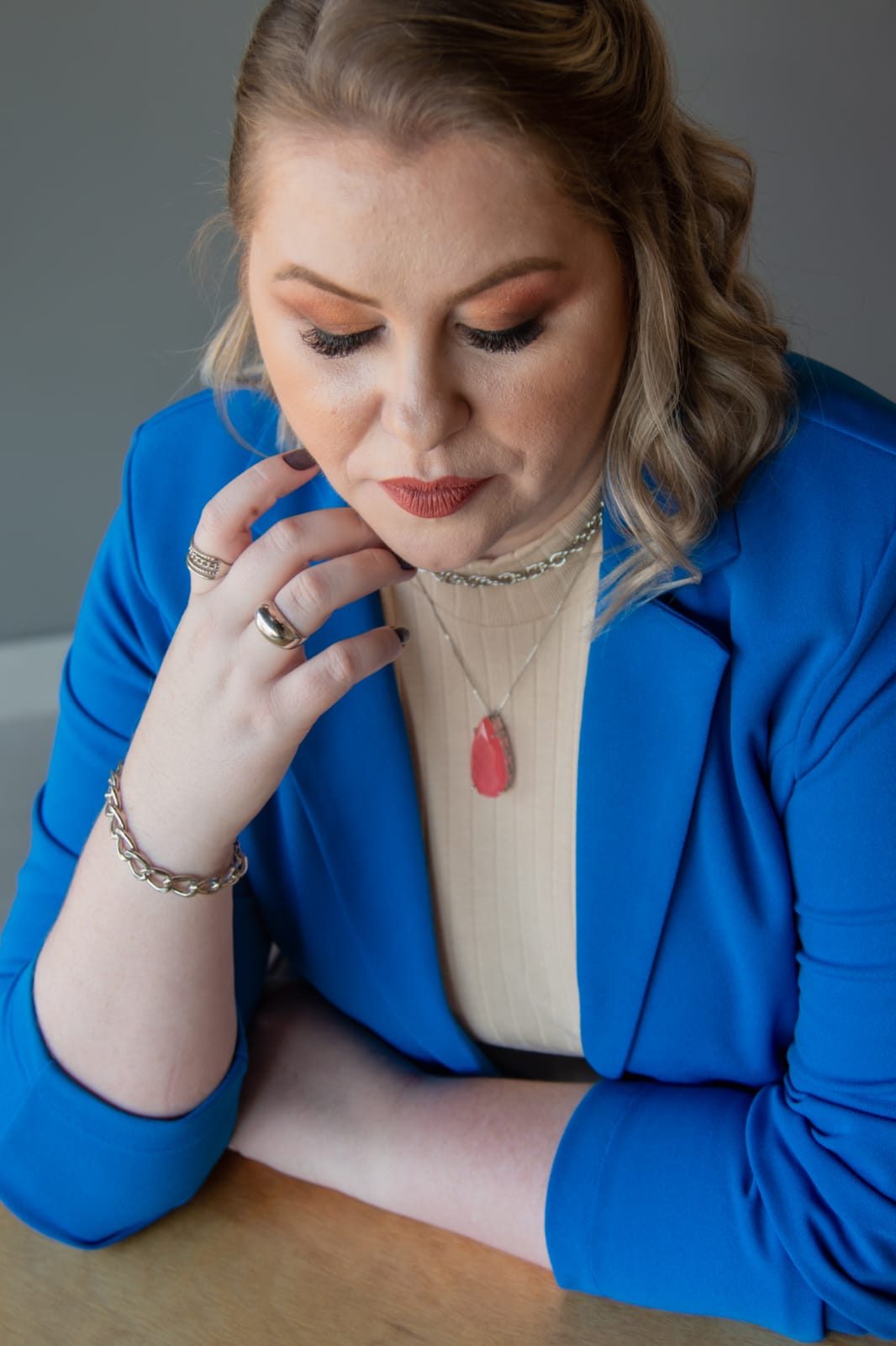 Conjunto Gota Living Coral 45cm