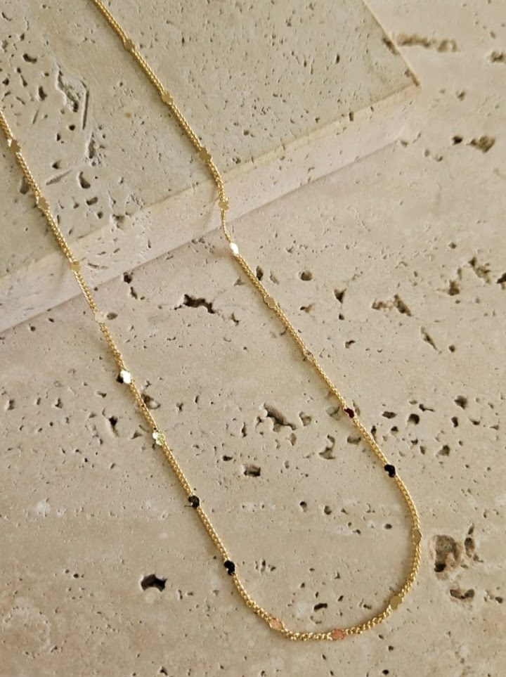 Gargantilha Coração Batido 45cm