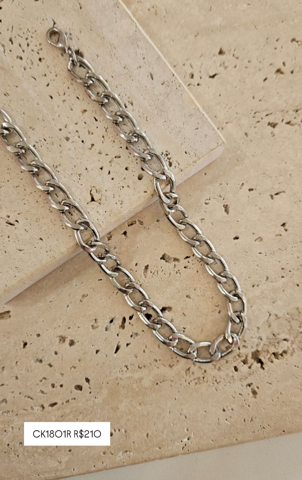 Choker Corrente Grossa
