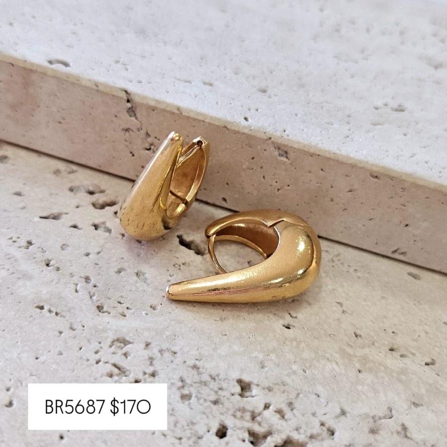 Brinco Gota Clic Grossa Gde