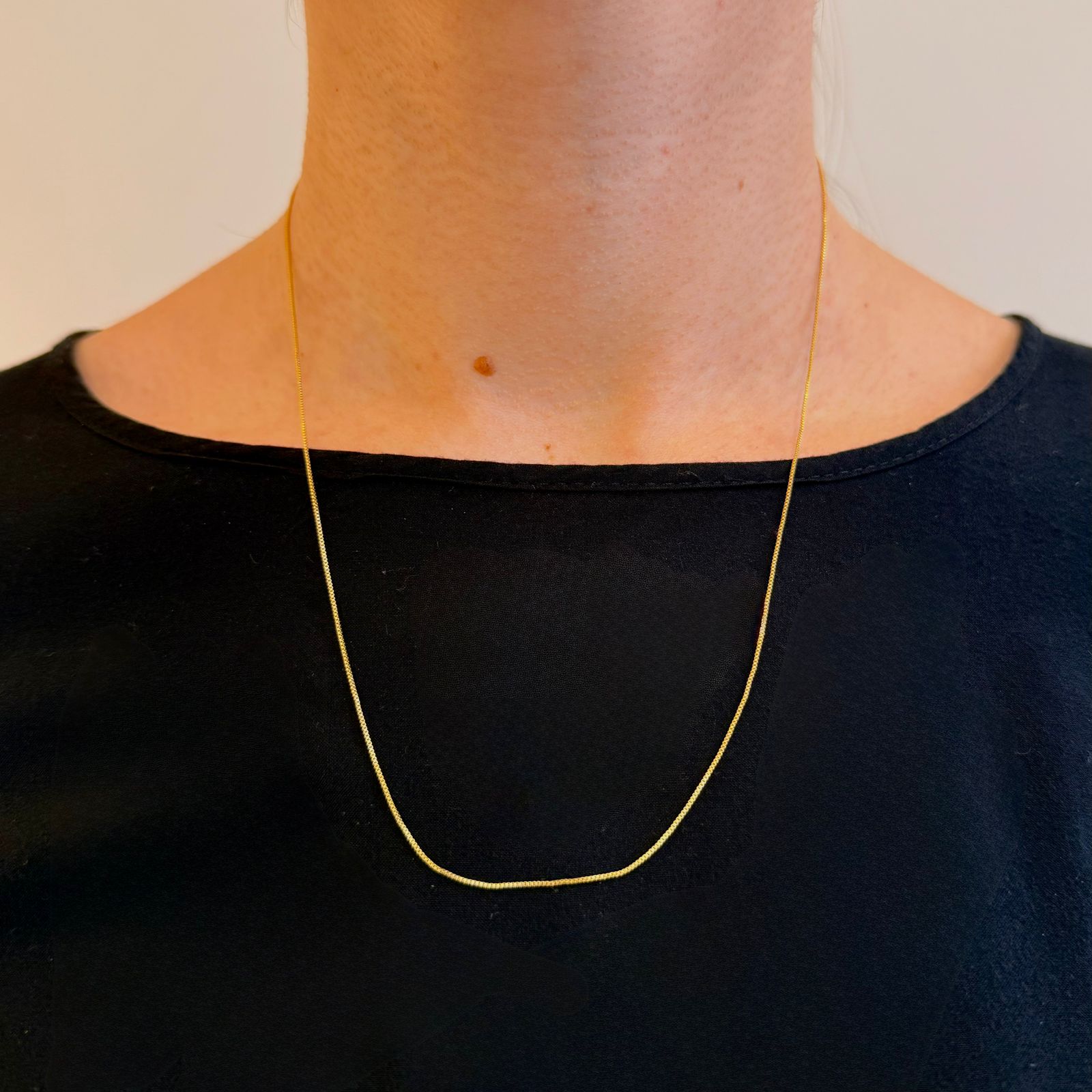 Corrente Veneziana Banhada a Ouro 18k - 50cm