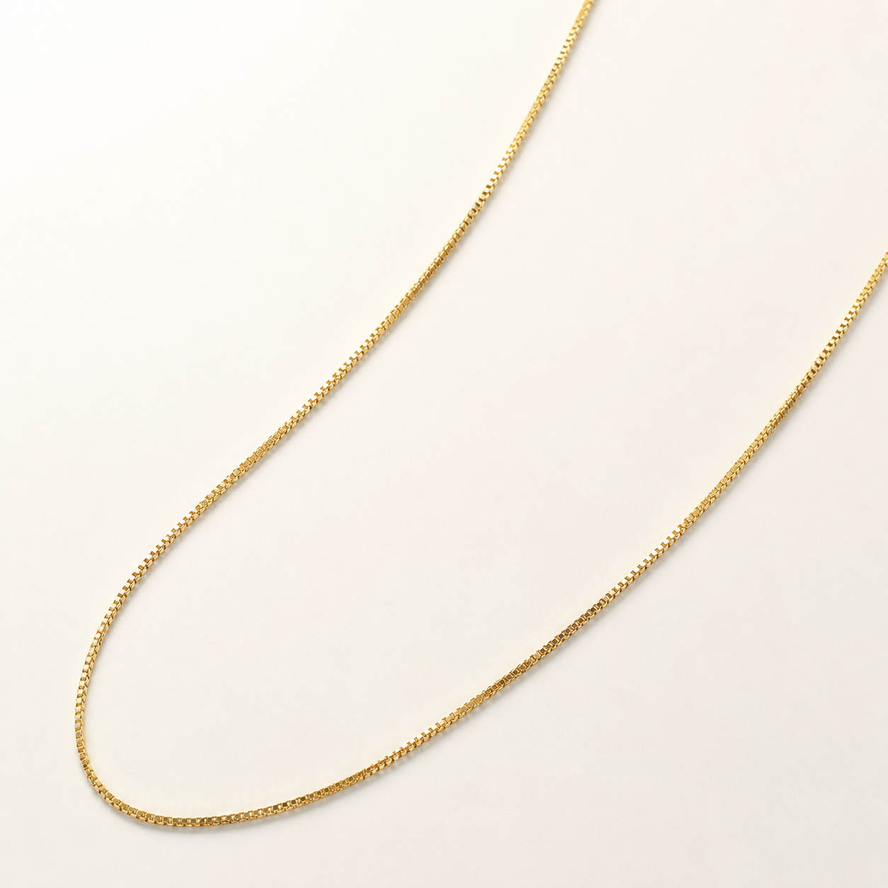 Corrente Veneziana Banhada a Ouro 18k - 60cm