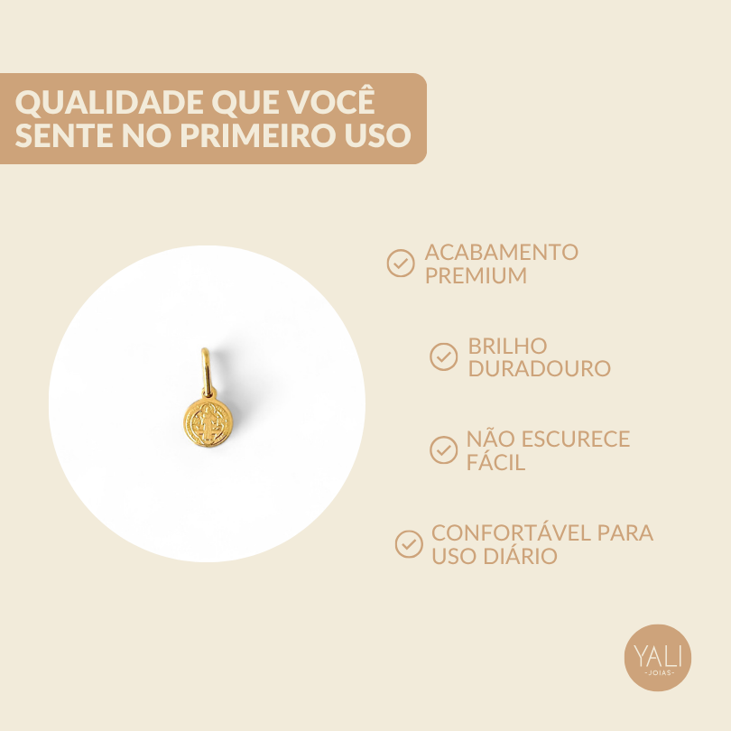 Pingente São Bento