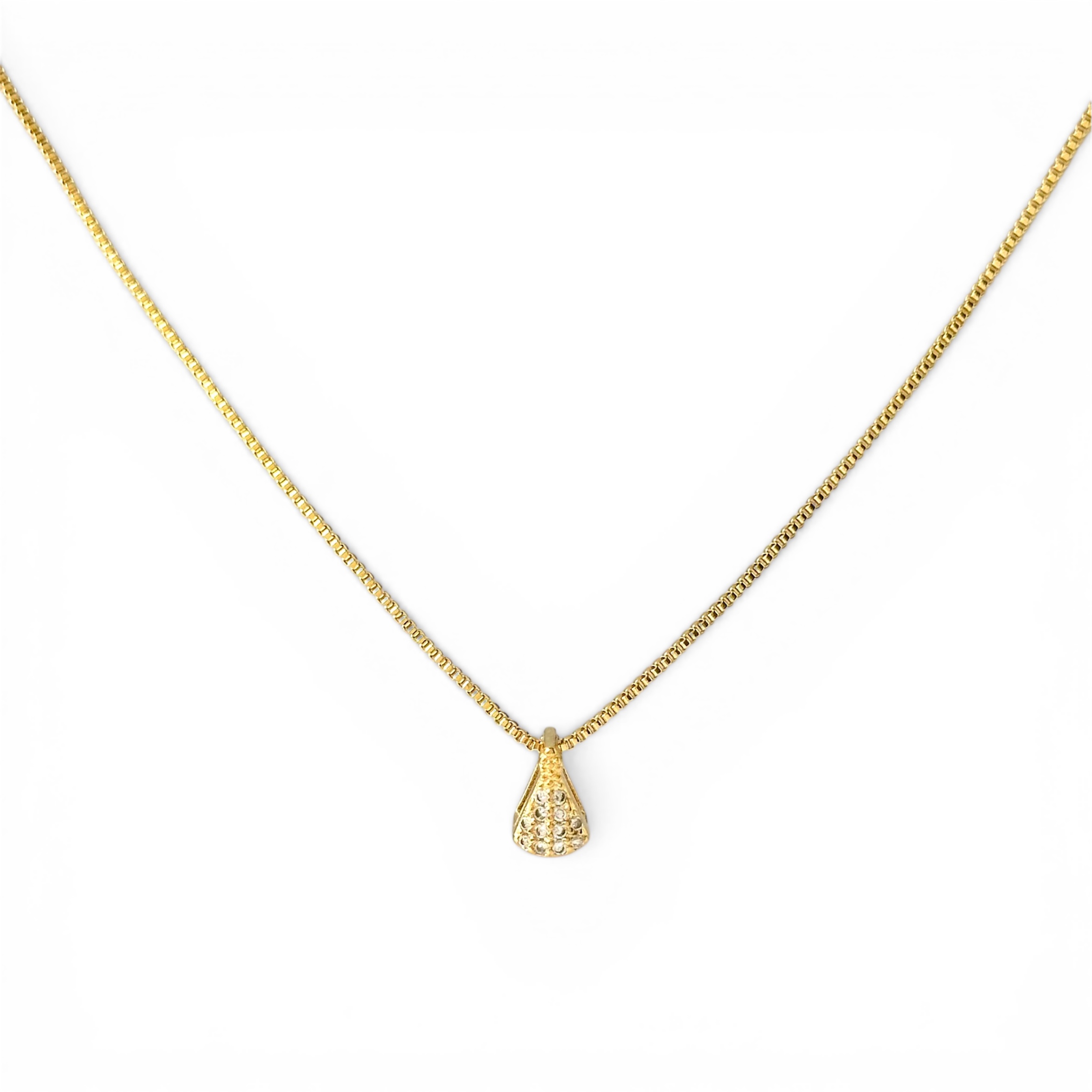 Colar Coração e Nossa Senhora com Várias Formas de Usar Banhado a Ouro 18k com Zircônias