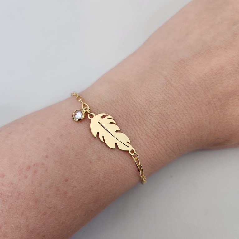 PULSEIRA OURO FOLHA