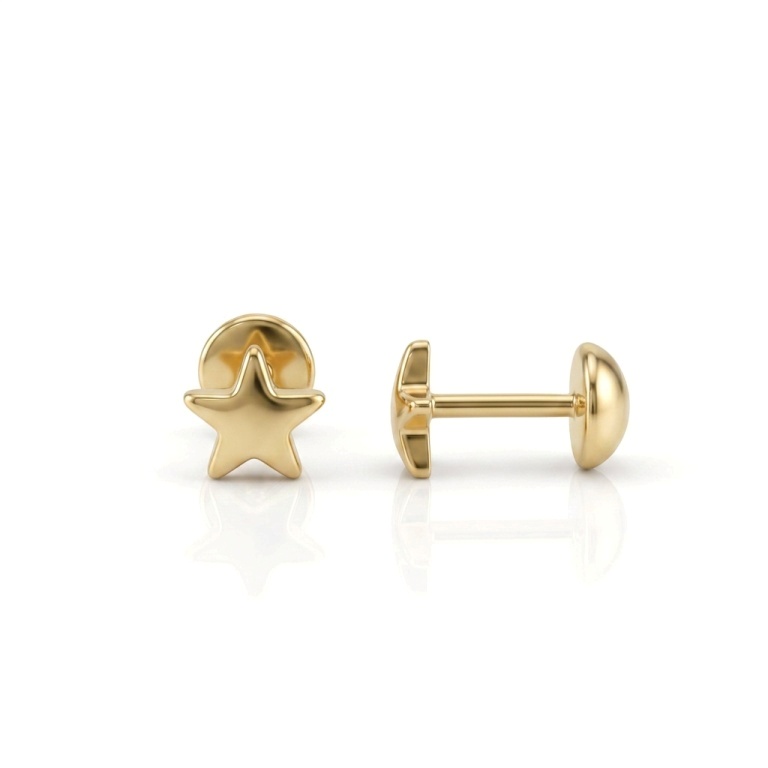 KIT TARRACHA BABY BANHADO OURO 18K