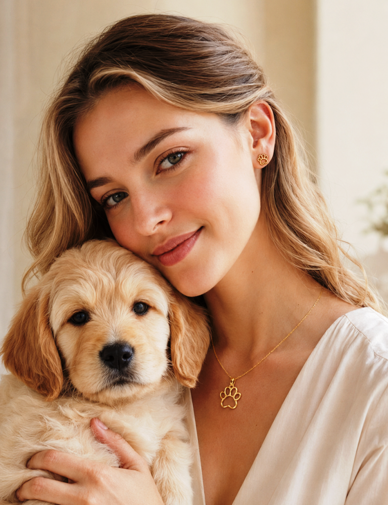 BRINCO OURO PET