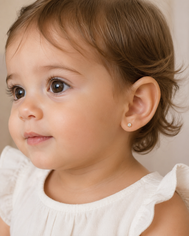 BRINCO OURO PONTO DE LUZ TARRACHA BABY