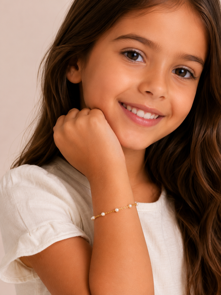 PULSEIRA PRATA PÉROLAS