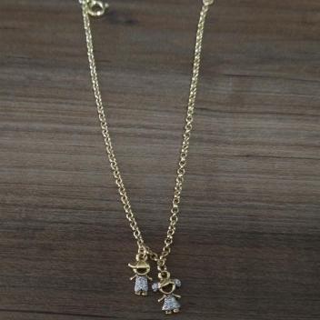 PL FO MENINOS CRAV PEND CORR PORT 2MM 19CM