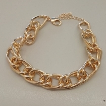 PULSEIRA FO ELOS DUPLO LONGO 11MM 19CM+ALONG
