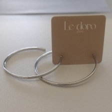 ARGOLA AÇO TRABALHADA 3CMX1,5MM