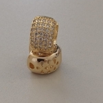 BRINCO FO ARG CRAVEJ 5 FIL 12MM VERSO GOTA VAZ