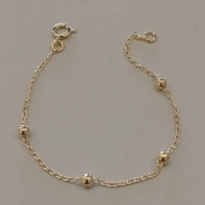 PULSEIRA FO INF  4 BOL LISA 3MM 15CM