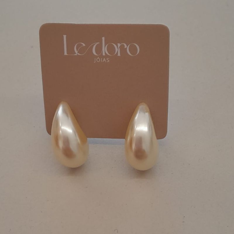 BRINCO FO PEROLA GOTA 8MM - CADASTRO INATIVO