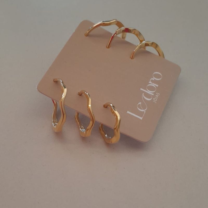 TRIO FO LISO FINO TORCIDO 15MM 13MM 11MM