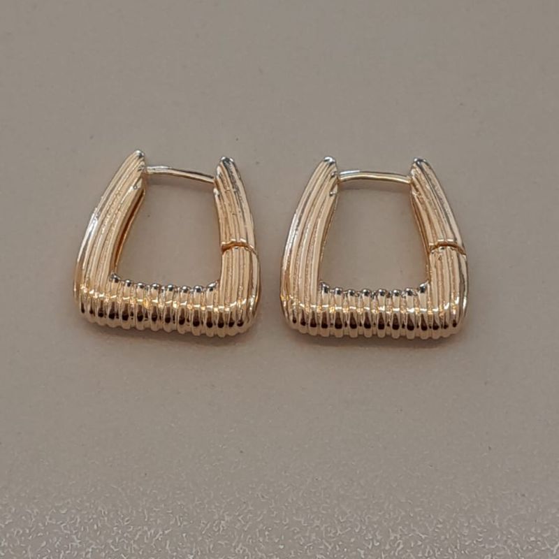 BR  FO ARGOLA  GEOMETRICA  RISCADA 17MM