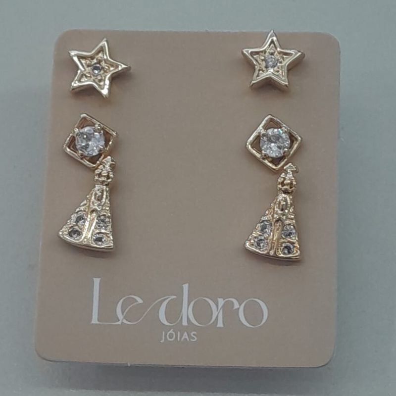 TRIO FO ESTRELA QDD ZIRC NS APARECIDA