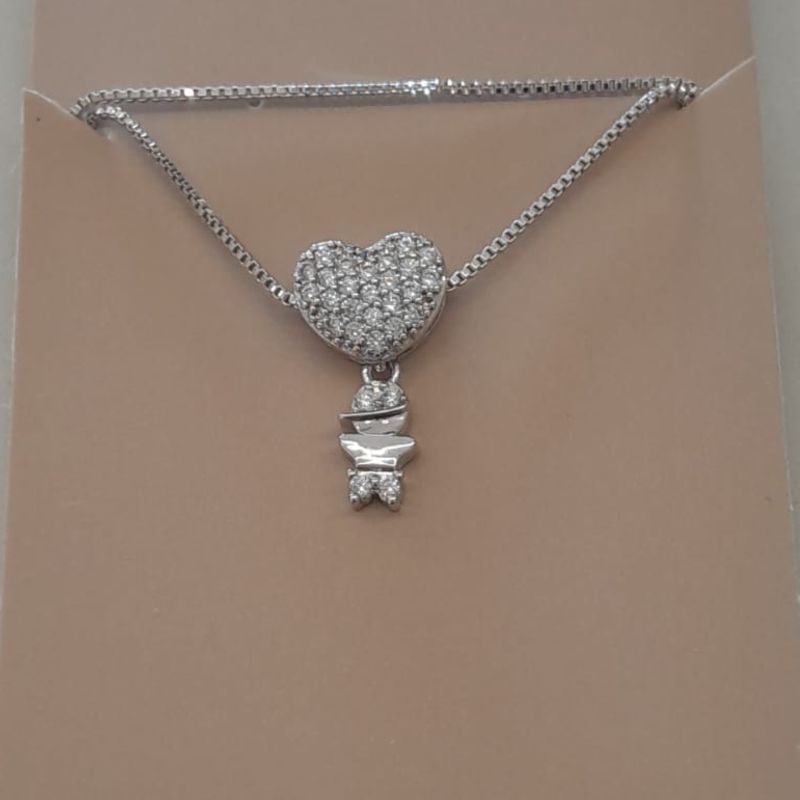 COLAR RB CORA CRAVEJ MENINO CORR VENEZ 45CM