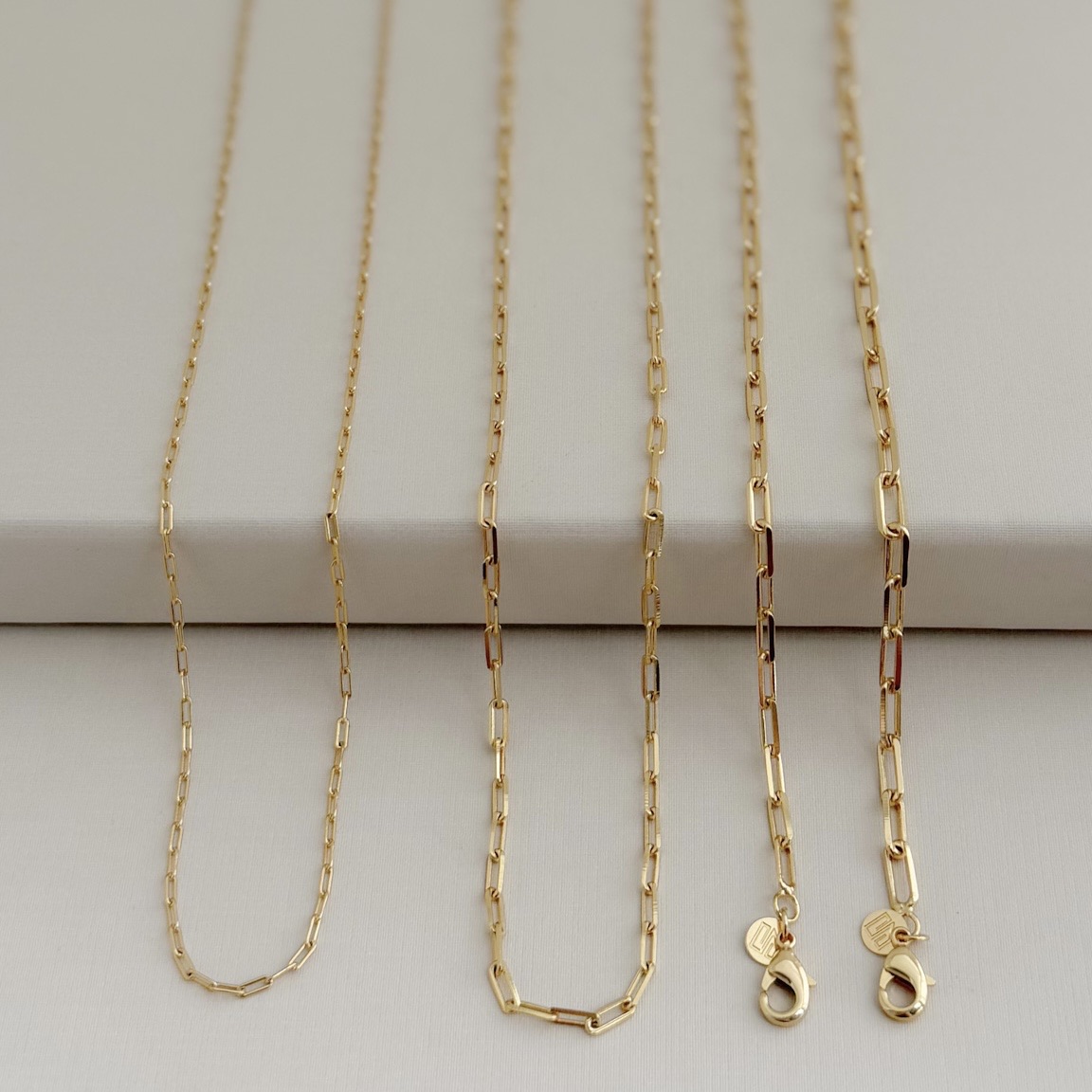 10.0335.0.O - (70) Corrente de inspiração elos cartier lisos