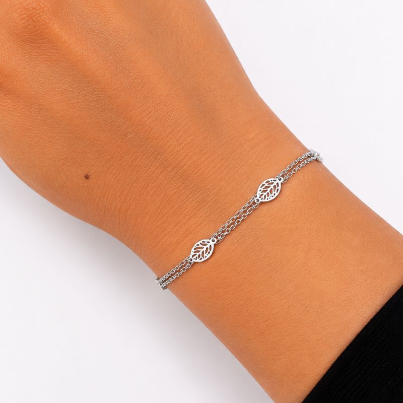 PULSEIRA DUPLA GRUME COM FOLHAS