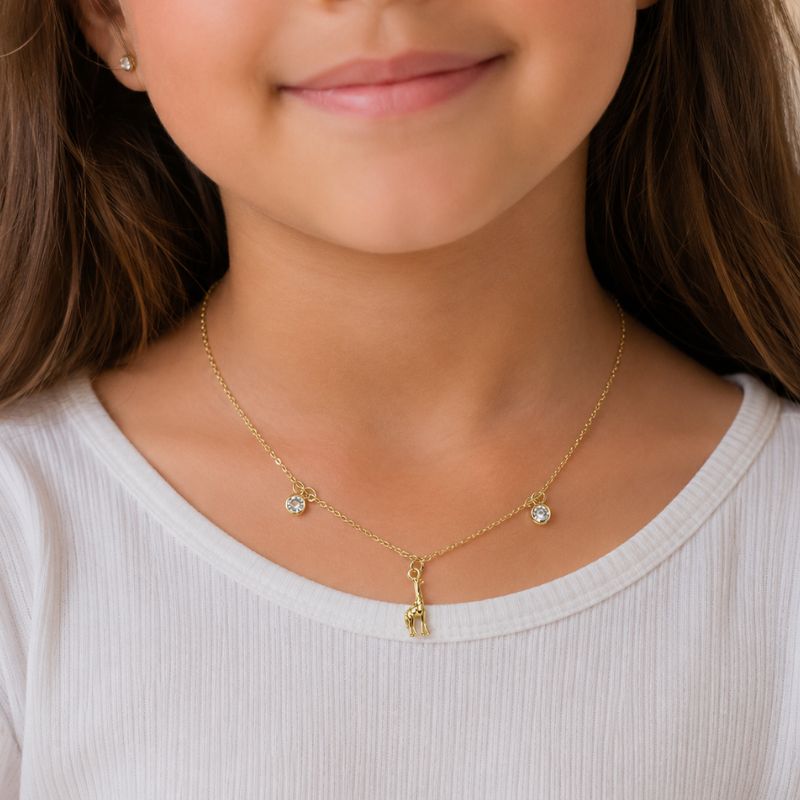 COLAR INFANTIL GIRAFINHA