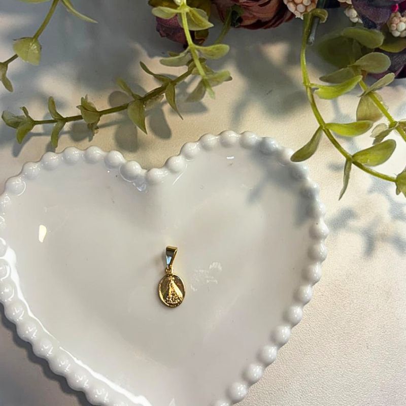 PINGENTE  OVAL NOSSA SENHORA