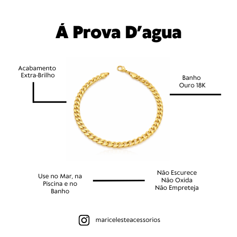 Pulseira á prova d'agua Masculina Grume