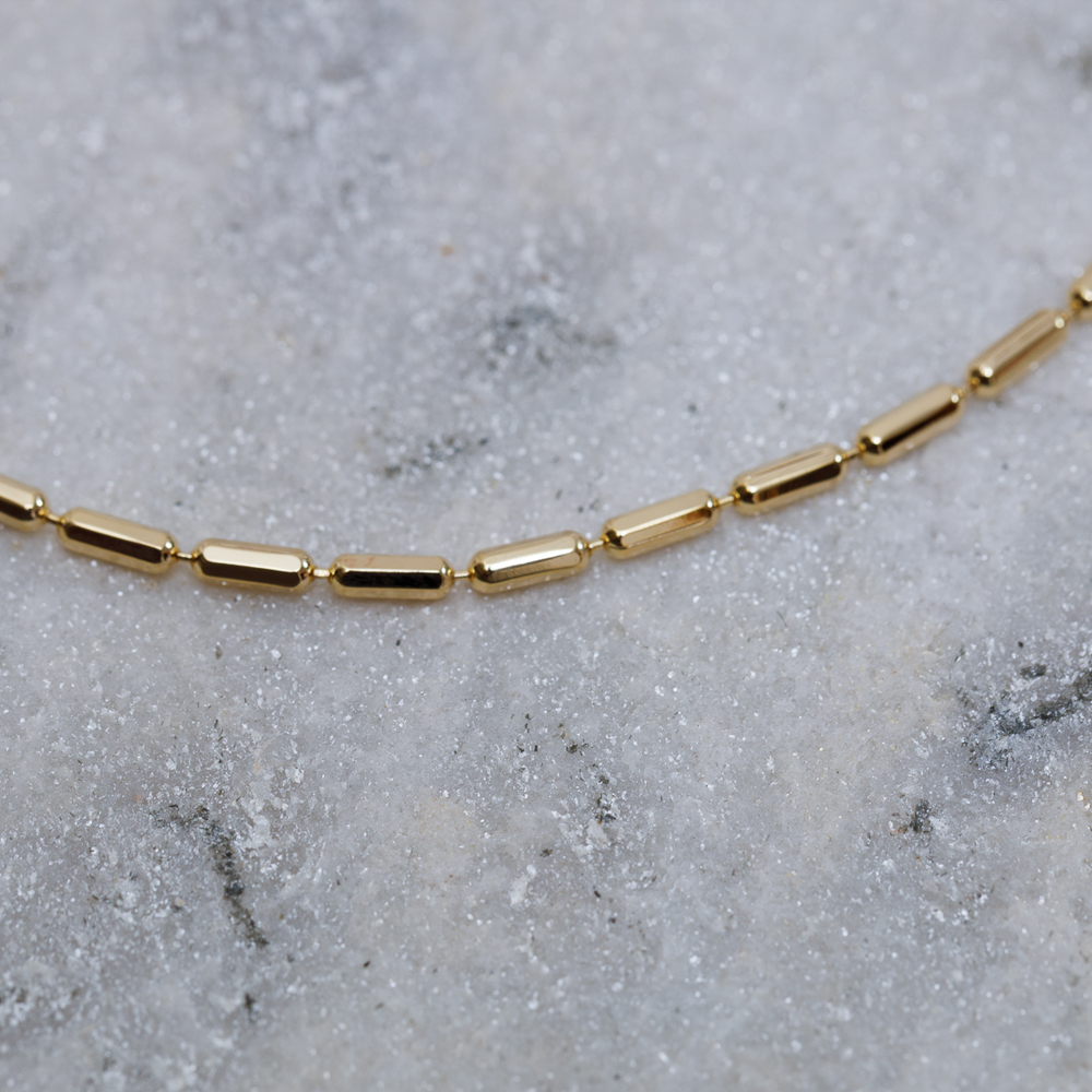 PULSEIRA TUBINHOS LISOS BANHO OURO 18K