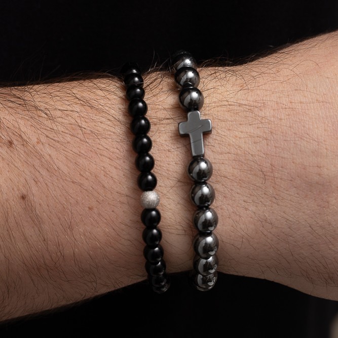 PULSEIRA BOLAS COM CRUZ