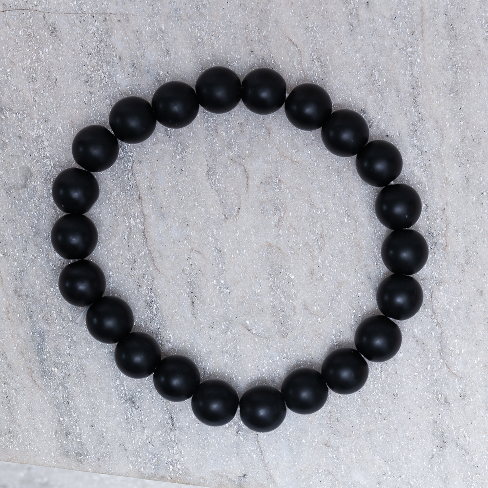 PULSEIRA BOLA PEDRAS ÔNIX