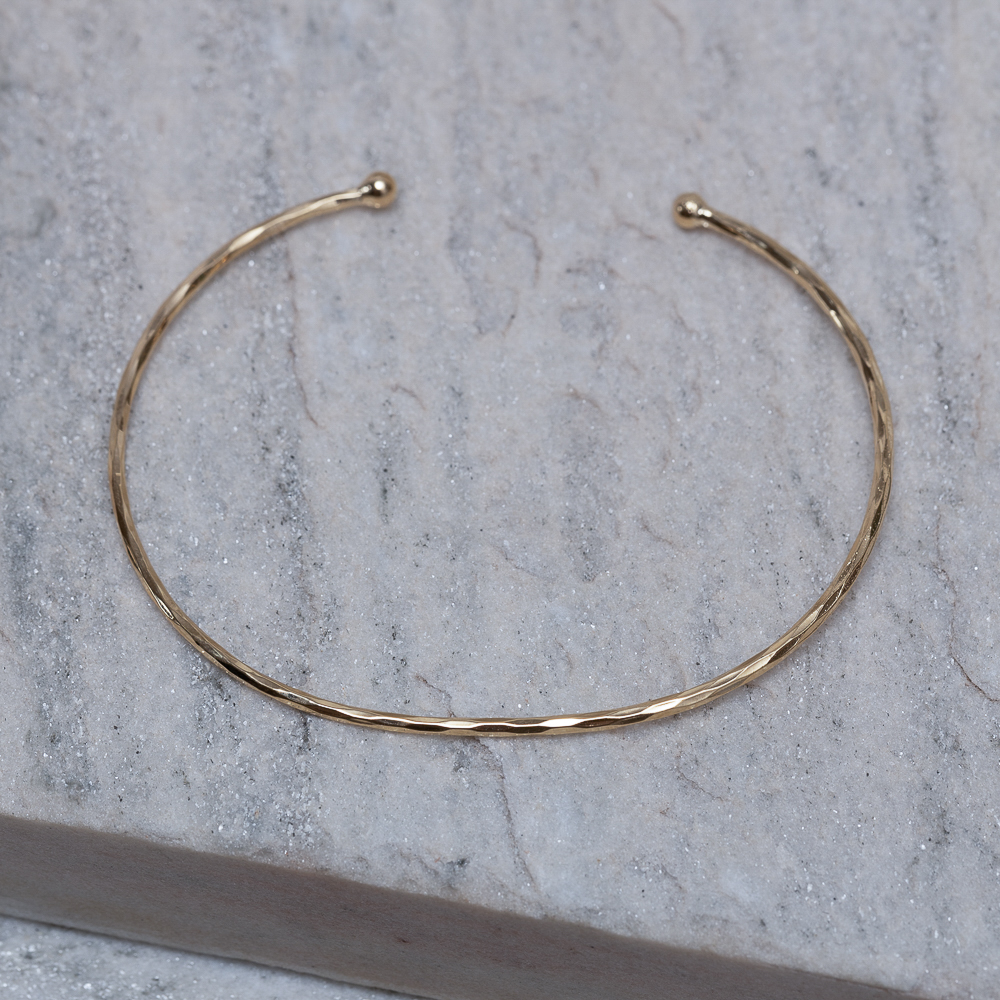 BRACELETE FINO DIAMANTADO BANHO OURO 18K