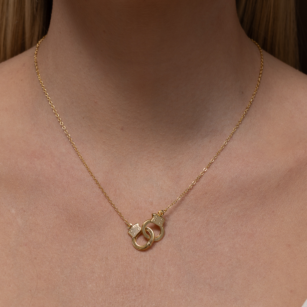 COLAR ALGEMAS BANHO OURO 18K